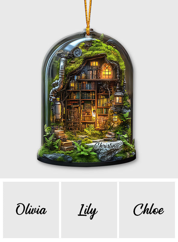 My Secret Corner - Personalized Book Ornament