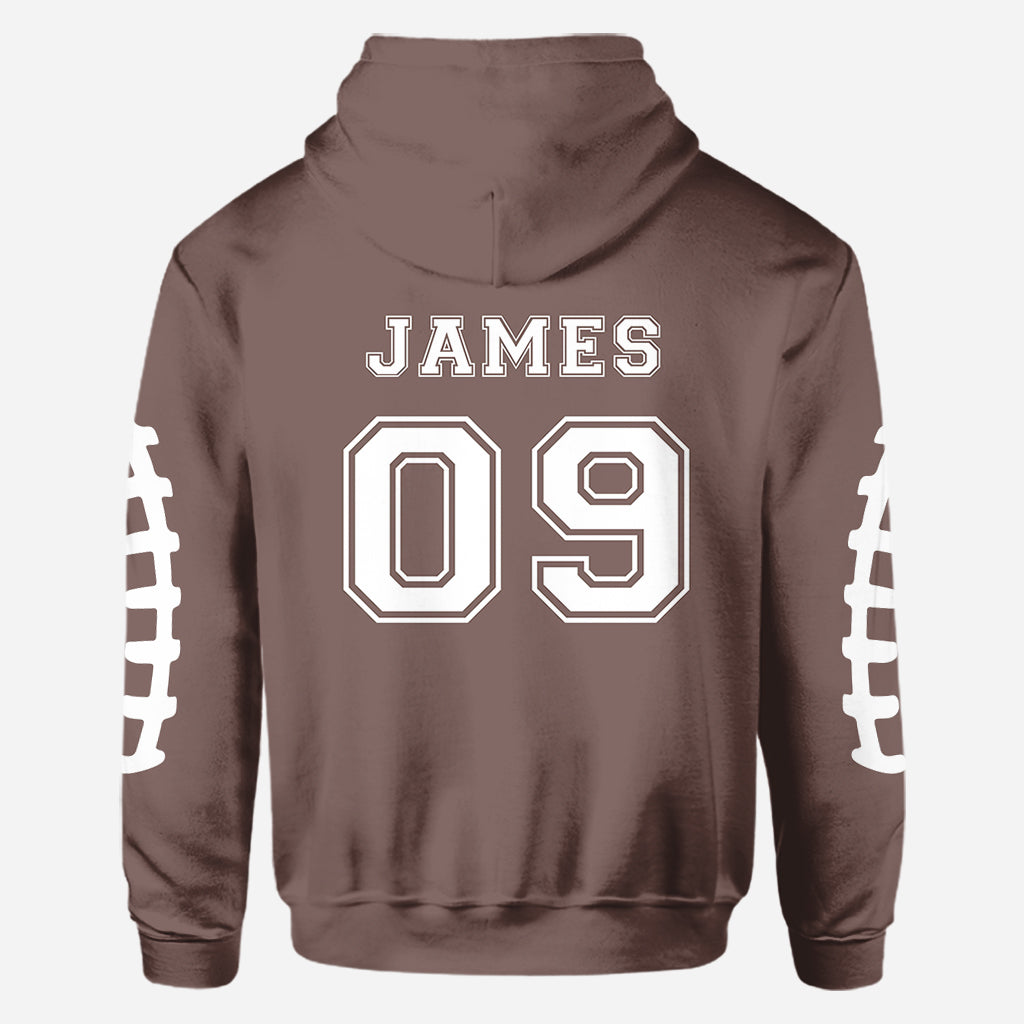 Football Mama - Personalized Football All Over Shirt