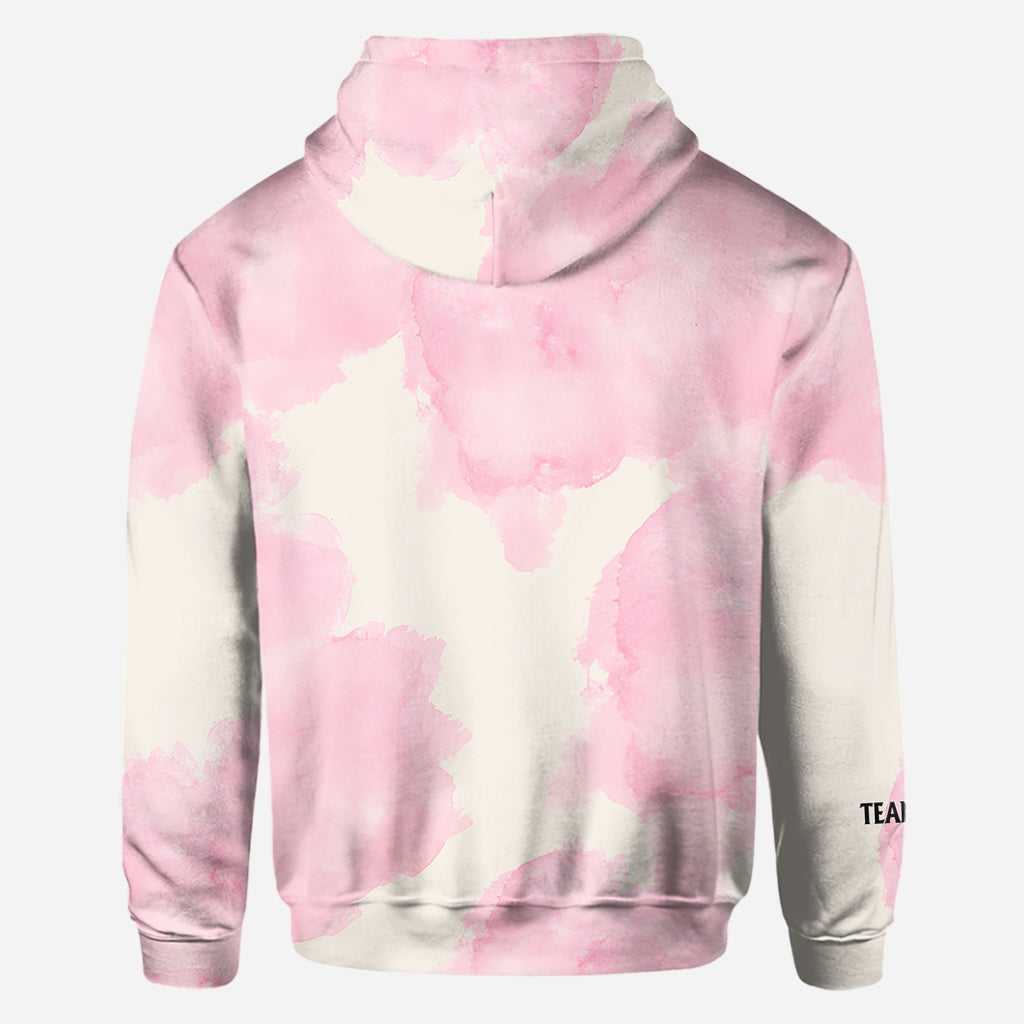 Pink Out - T-shirt personnalisé intégral de sensibilisation au cancer du sein