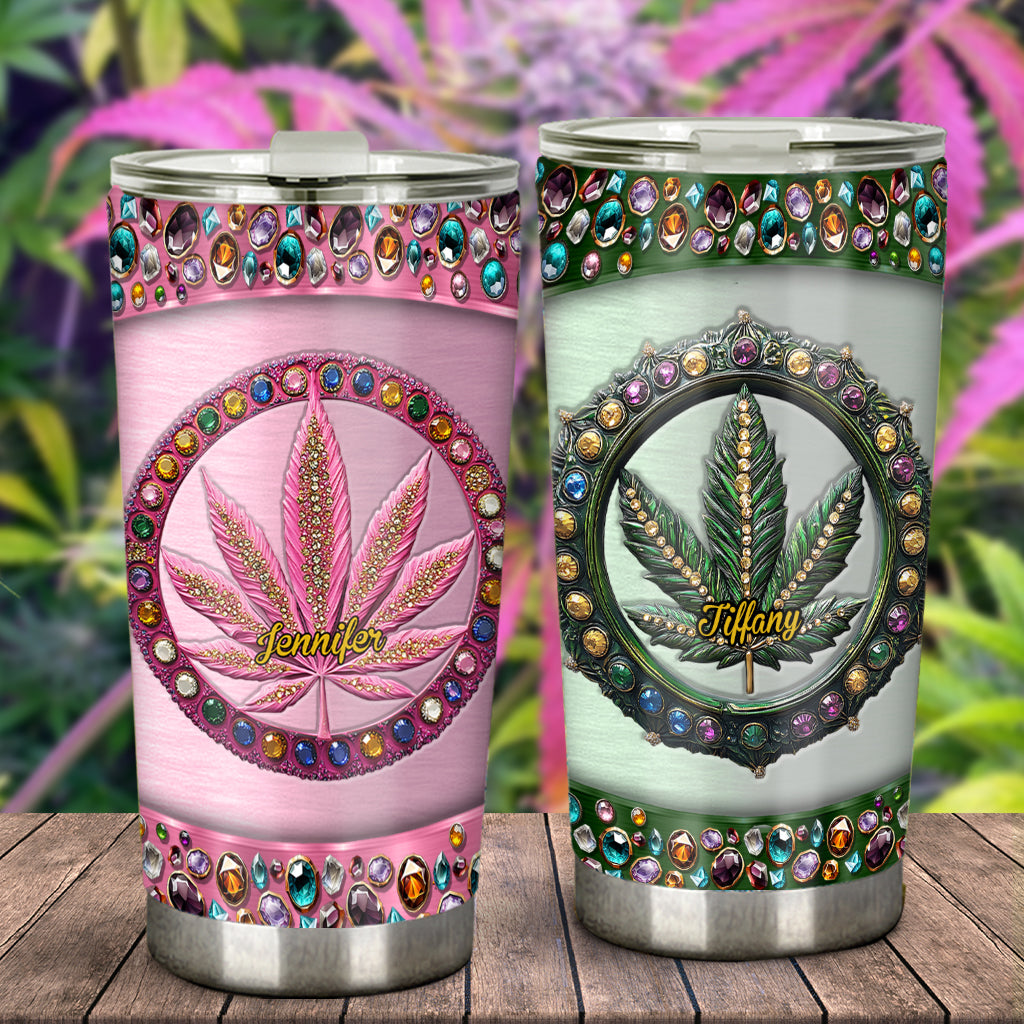 Stoner Chick - Personalized Weed Tumbler