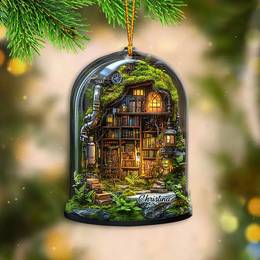 My Secret Corner - Personalized Book Ornament