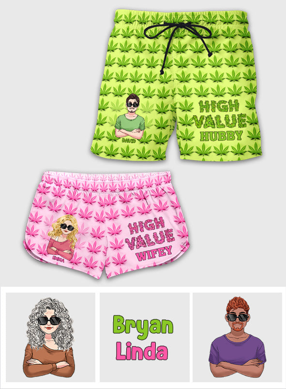 High Maintenance Couple - Personalized Couple Men Shorts & Women Shorts