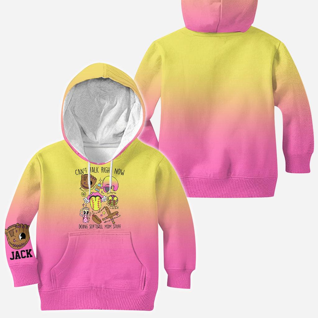 Softball Mom Stuff - Personalized Softball All Over Shirt