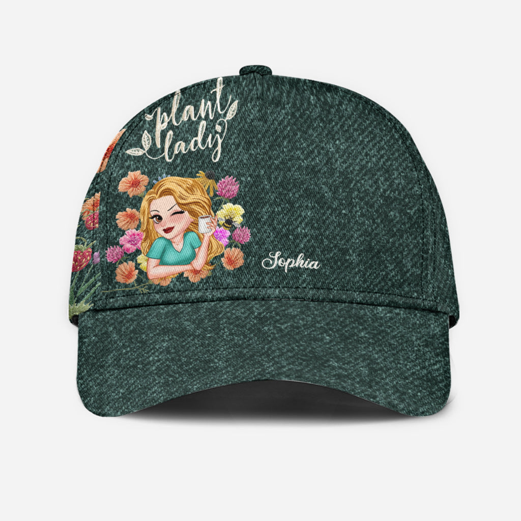 Plant Lady Wild Flowers - Personalized Gardening Classic Cap