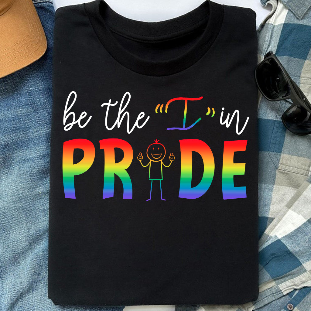 Sei das „Ich“ im Stolz – LGBT-Unterstützungs-T-Shirt und Hoodie