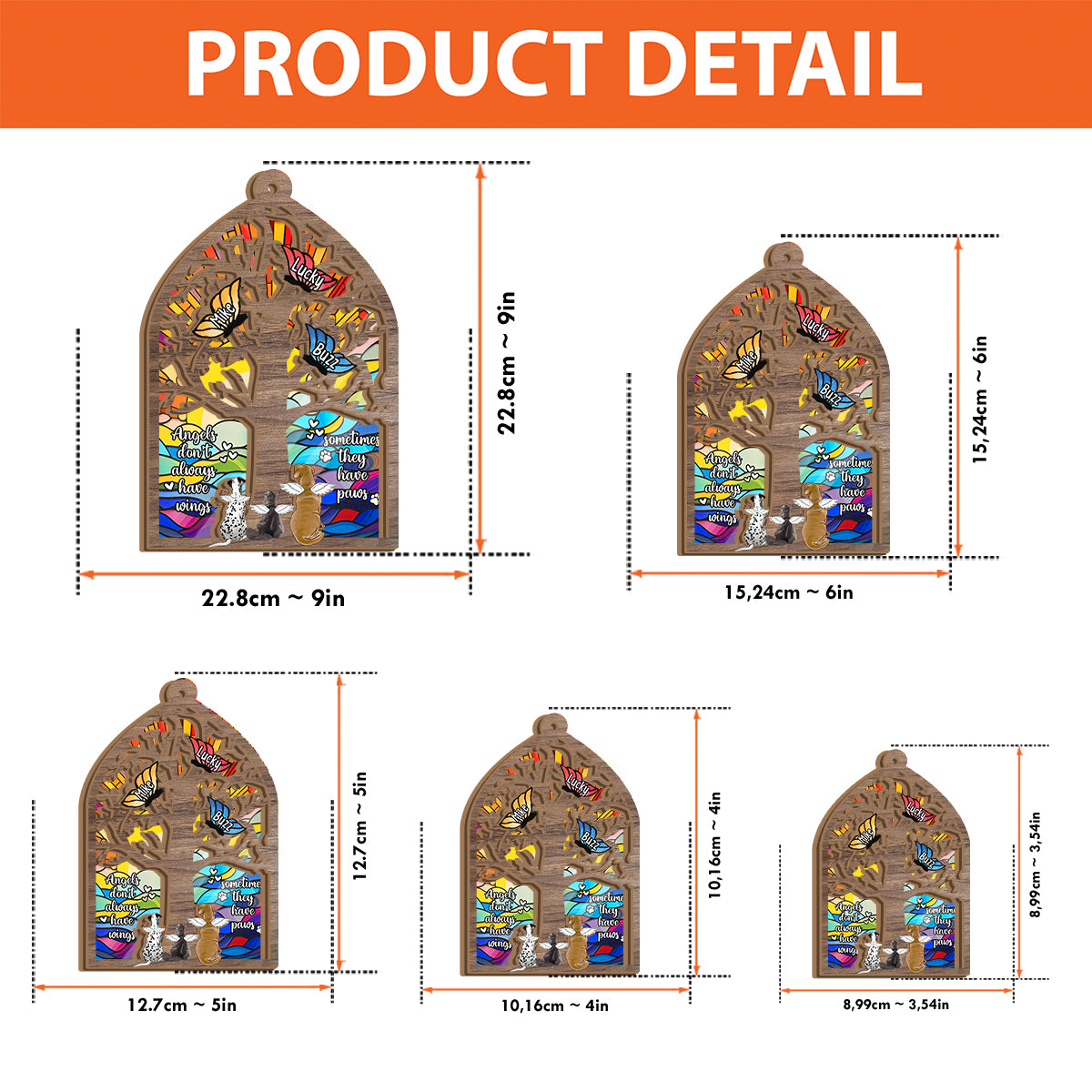 Once By My Side Forever In My Heart - Personalized Dog 2 Layered Window Hanging Suncatcher