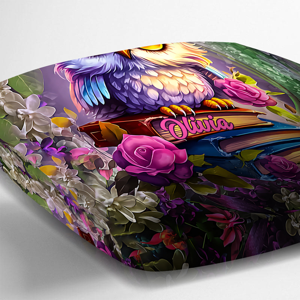 Just One More Chapter - Personalized Book Throw Pillow