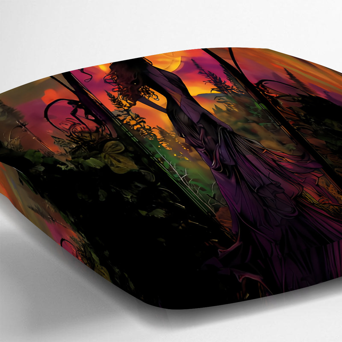 Beautiful Witch - Personalized Witch Throw Pillow