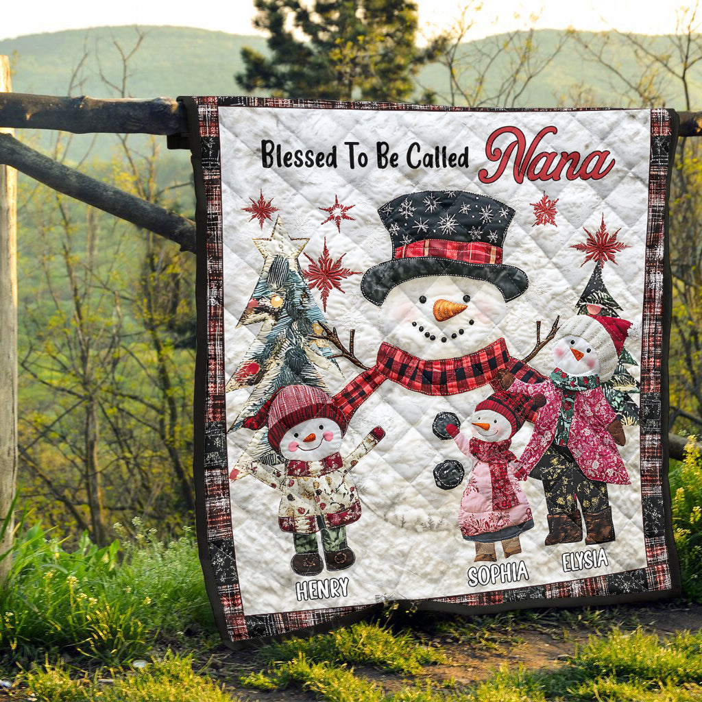 Nana Grandma Gigi - Personalisierte Oma-Steppdecke