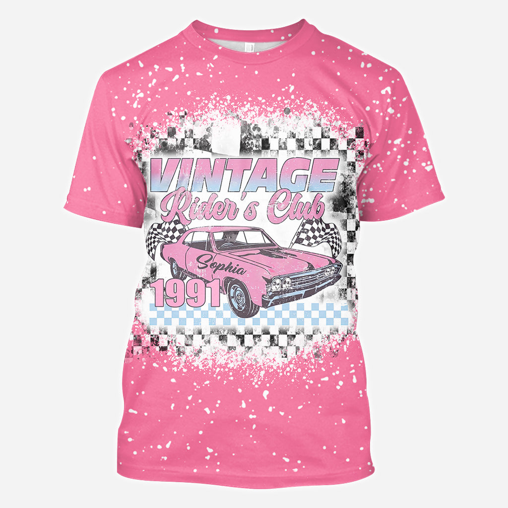 Vintage Rider's Club - Personalized Racing All Over Shirt