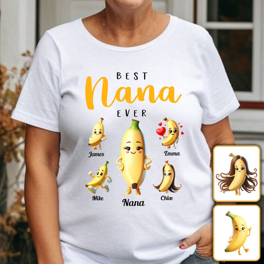 You Are The Best Nana - Personalized Grandma T-shirt And Hoodie