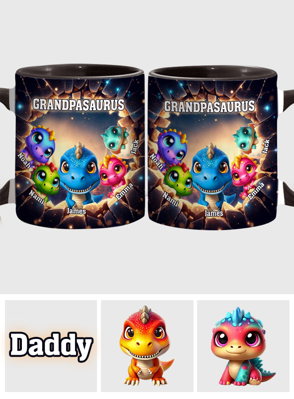 Grandpasaurus - Personalisierte Tasse mit Opa-Akzent