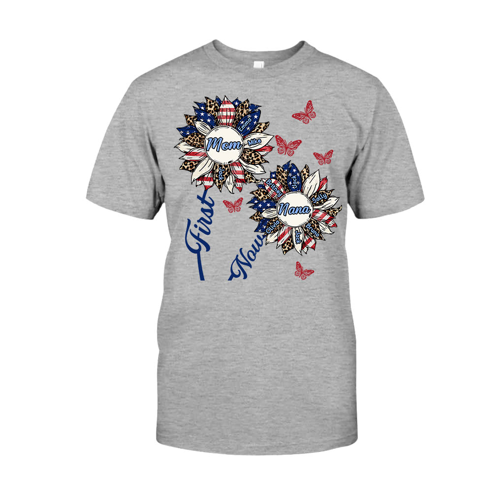 Erst Mama, jetzt Opa – Personalisiertes Oma-T-Shirt und Hoodie