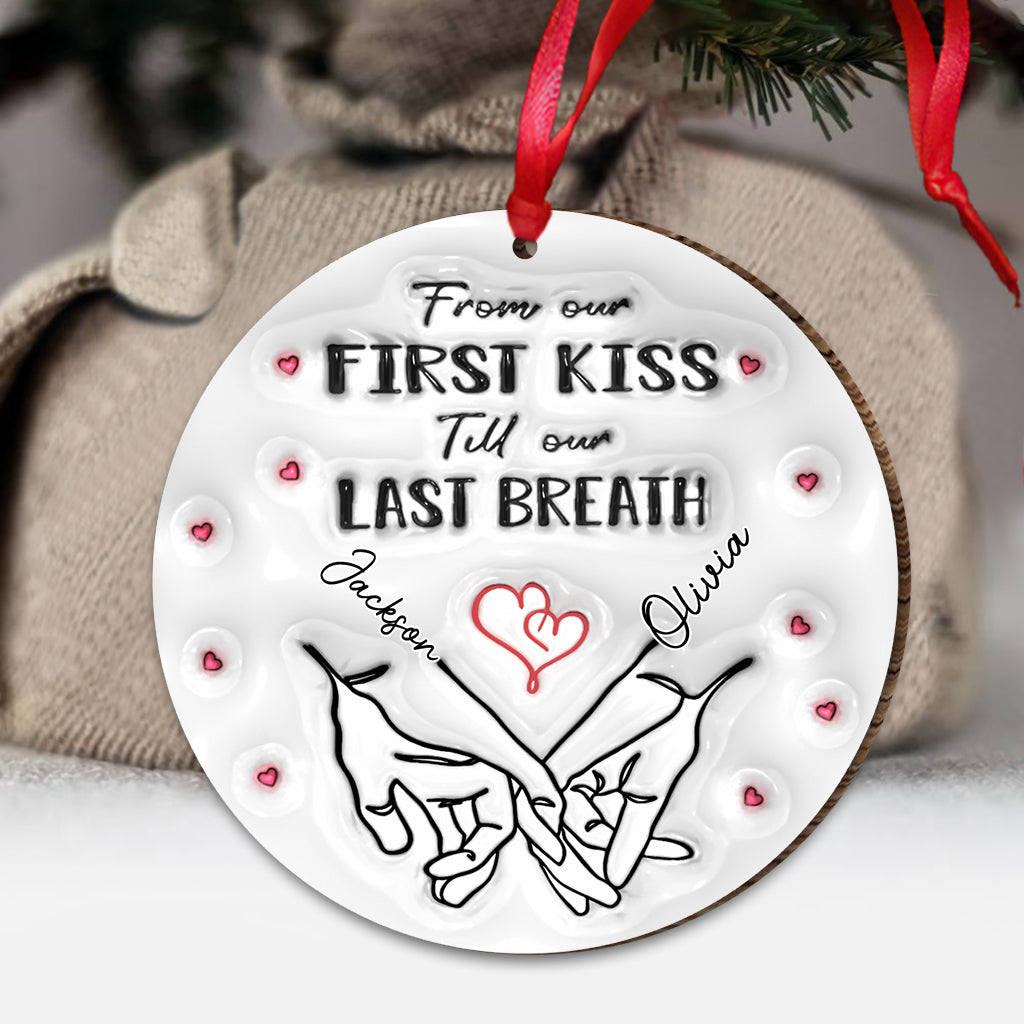 I Met You I Loved You - Personalized Couple Ornament