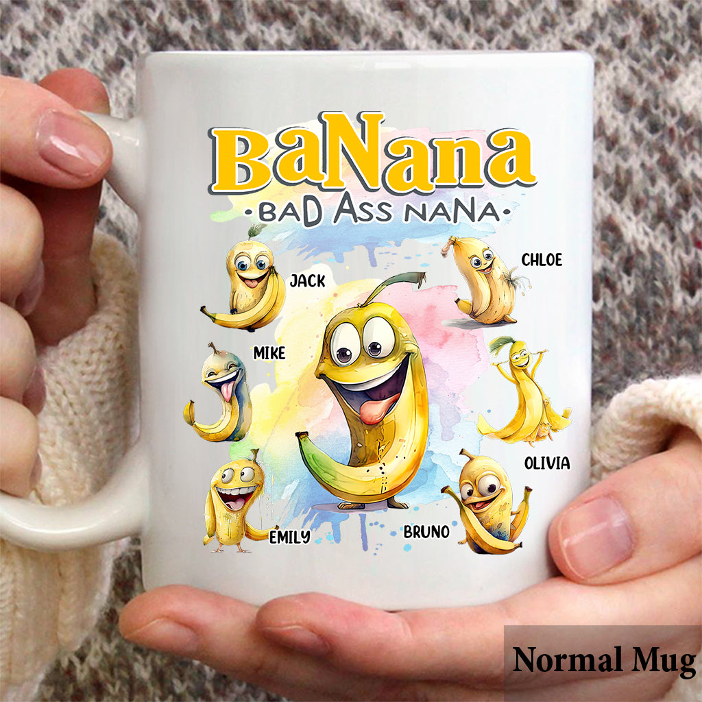 Bananen-Oma – Personalisierte Oma-Tasse