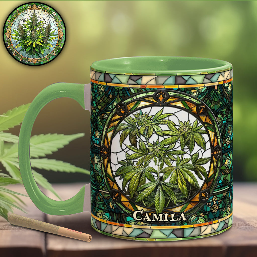 It's 420 Somewhere - Personalized Weed Accent Mug