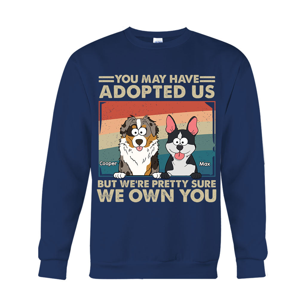 Je suis presque sûr que tu m'appartiens - T-shirt et sweat à capuche personnalisés pour chien