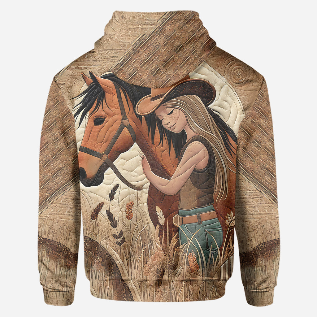 Amoureux des chevaux - T-shirt personnalisé avec motif cheval