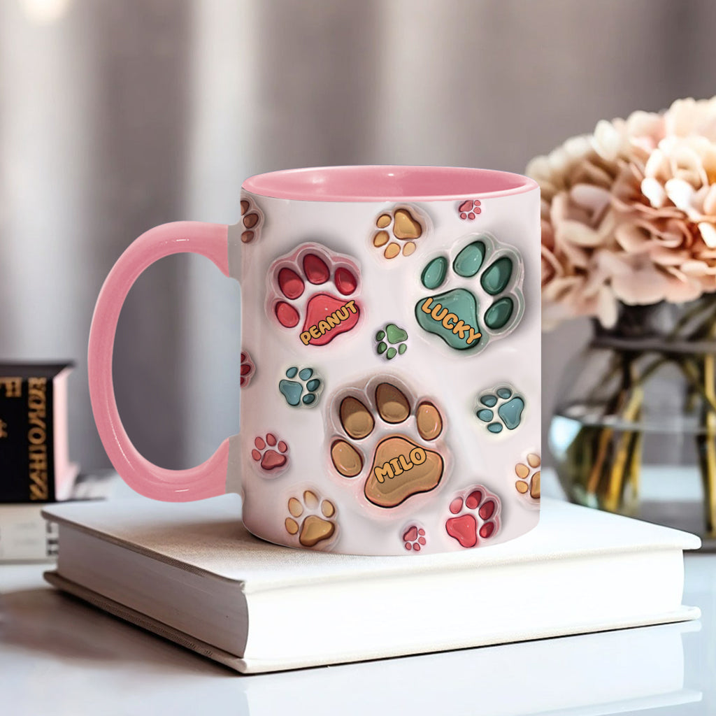 Die beste Hundemama, der beste Hundepapa, die beste Katzenmama, der beste Katzenpapa aller Zeiten – personalisierte Tasse mit Hundemotiv