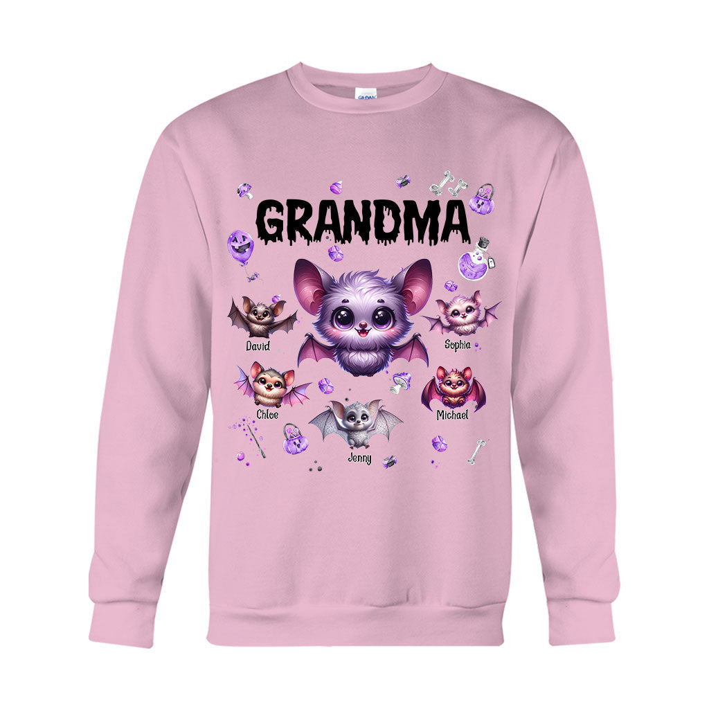 Oma der kleinen Monster – Personalisiertes Oma-T-Shirt und Hoodie