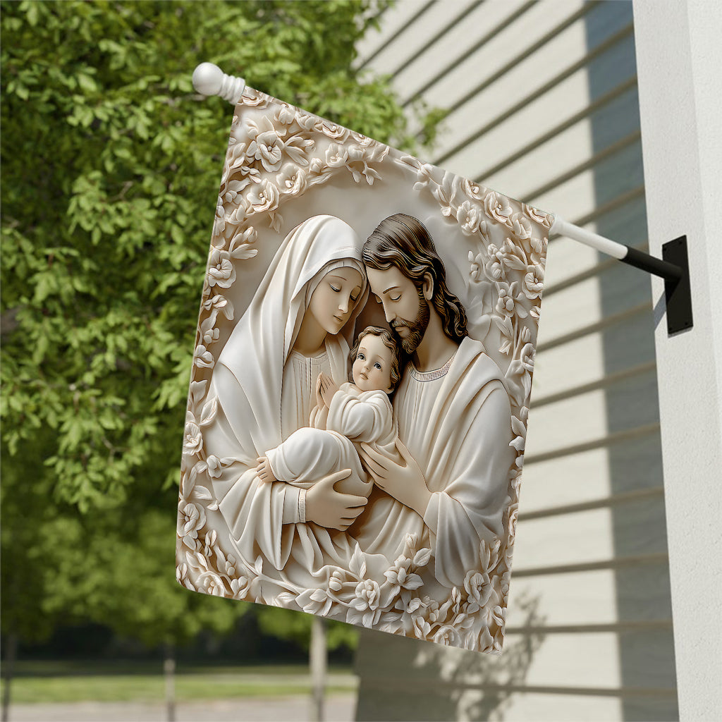 The Holy Family - Christian Garden Flag