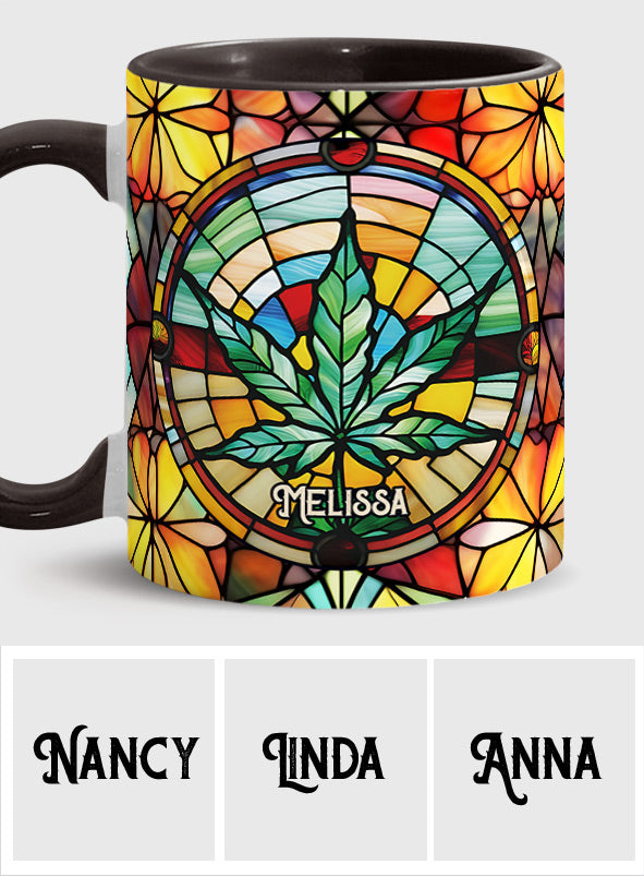 It's 420 somewhere - Personalized Weed Accent Mug