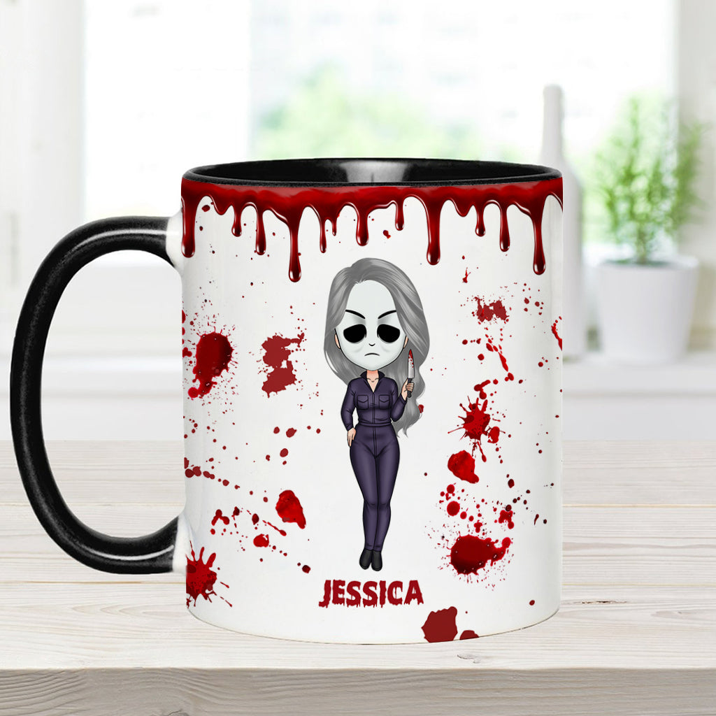True Crime Mug - Personalized Accent Mug