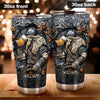 Viking Warrior Drinking Legend Raise Your Horn - Personalized Viking Tumbler