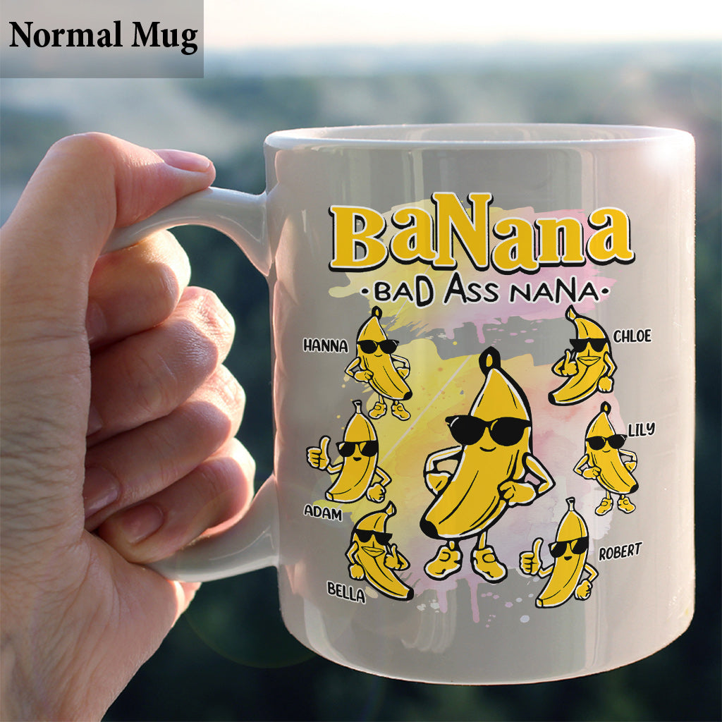 Banana Nana – Personalisierte Oma-Tasse