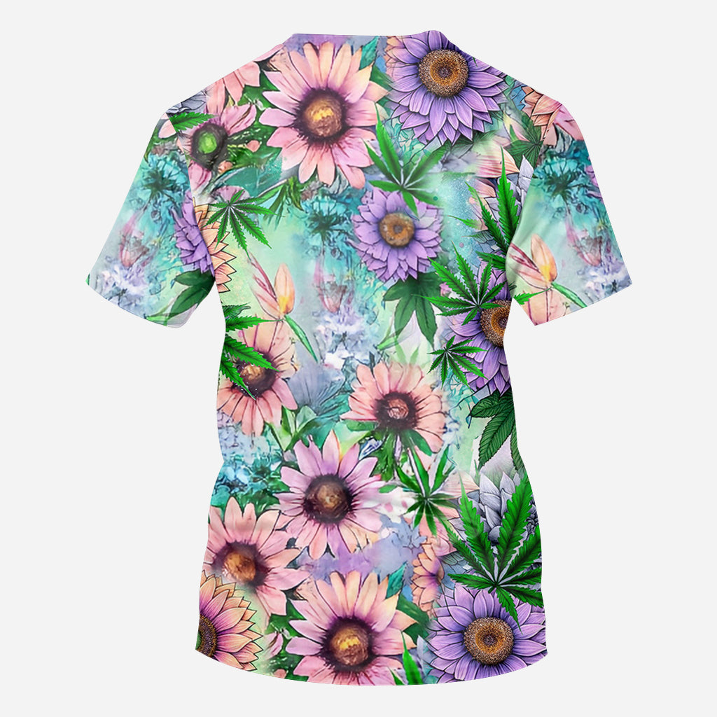 Cana Mom Get A Break - Personalized Weed All Over Shirt