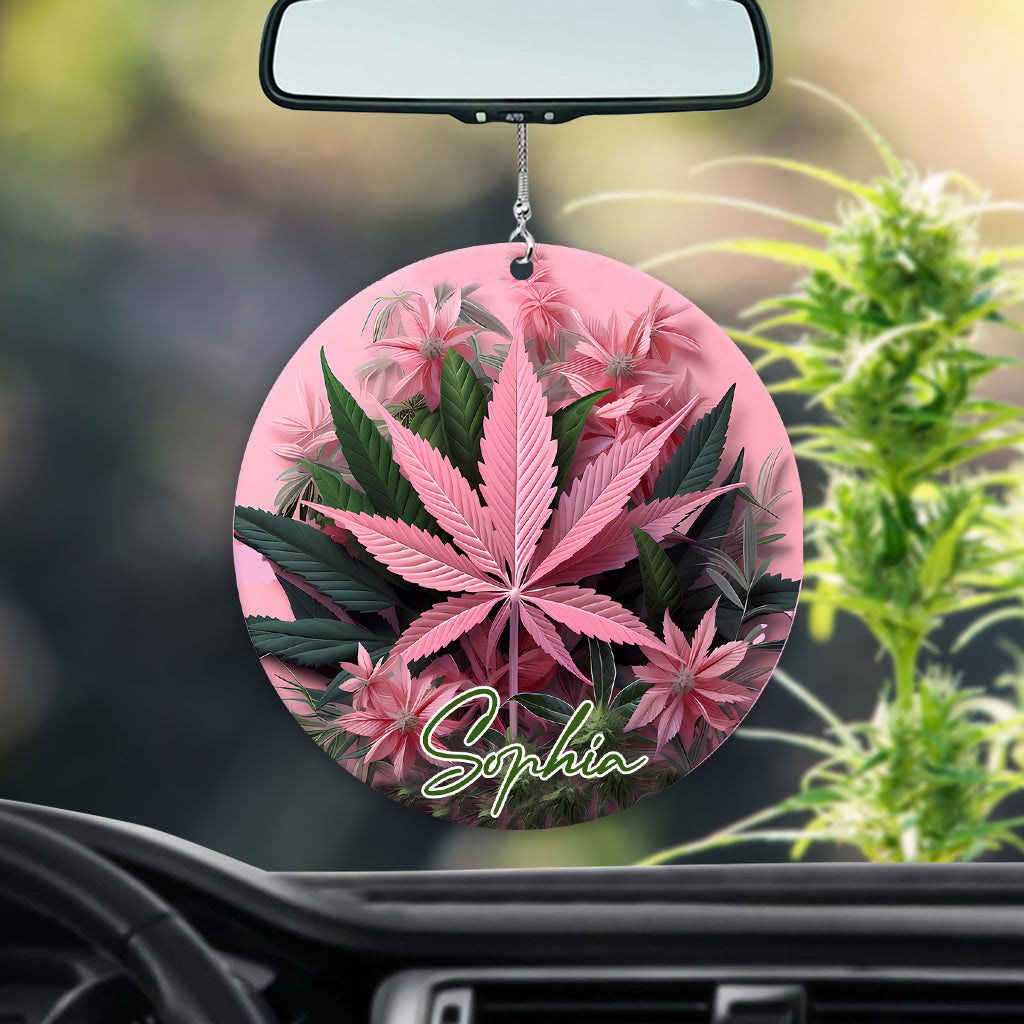 Pink In My Area – Personalisierter Weed-Autoanhänger