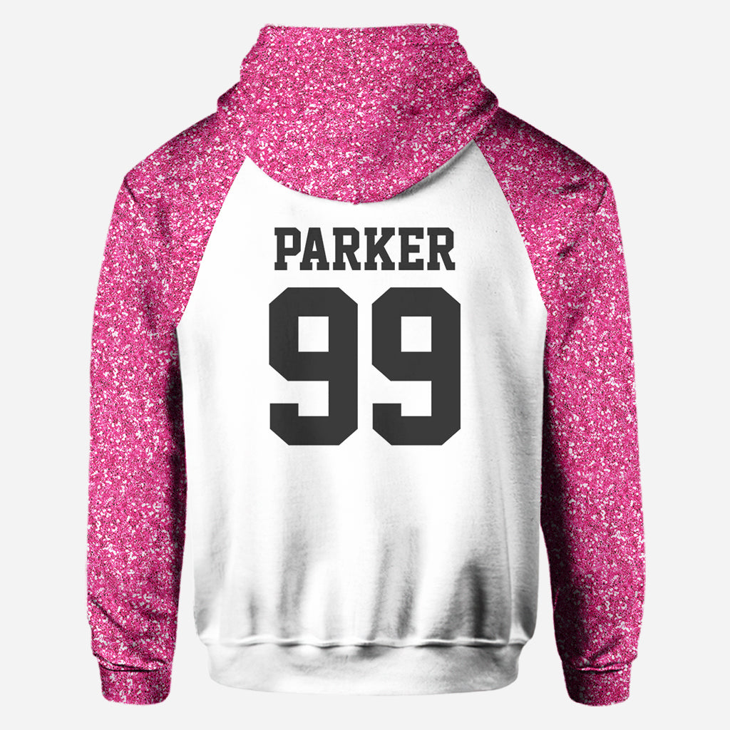 Croquette Maman Footballeuse - T-shirt personnalisé Football All Over