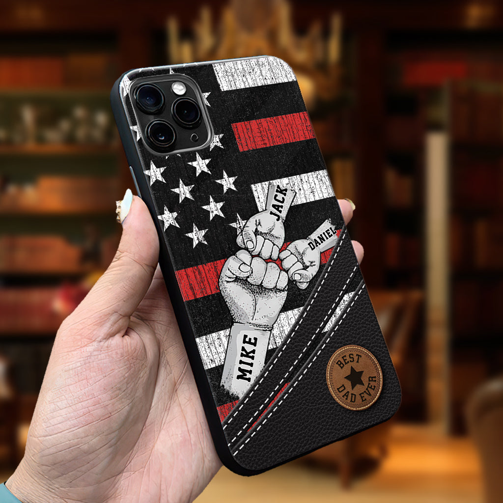 Wolf Pack - Personalized Father Phone Case