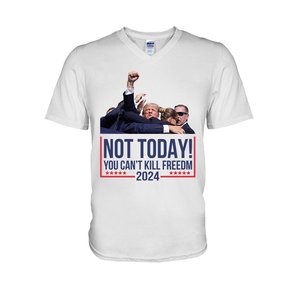T-shirt « Pas aujourd'hui », T-shirt « Ne jamais se rendre », T-shirt « Luttons pour l'Amérique », T-shirt de rallye rétro, T-shirt « Luttons, combattons, combattons »