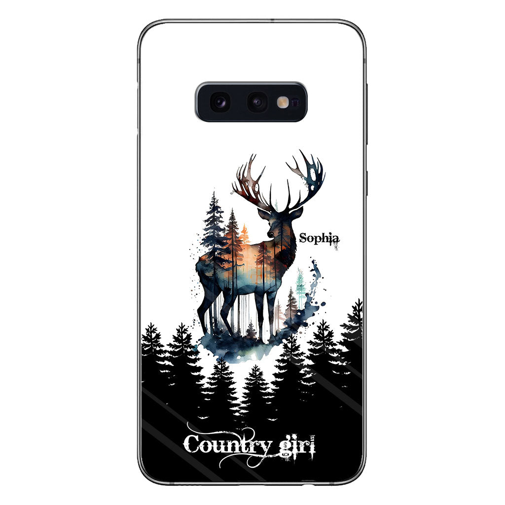 Country Girl - Personalized Hunting Phone Case