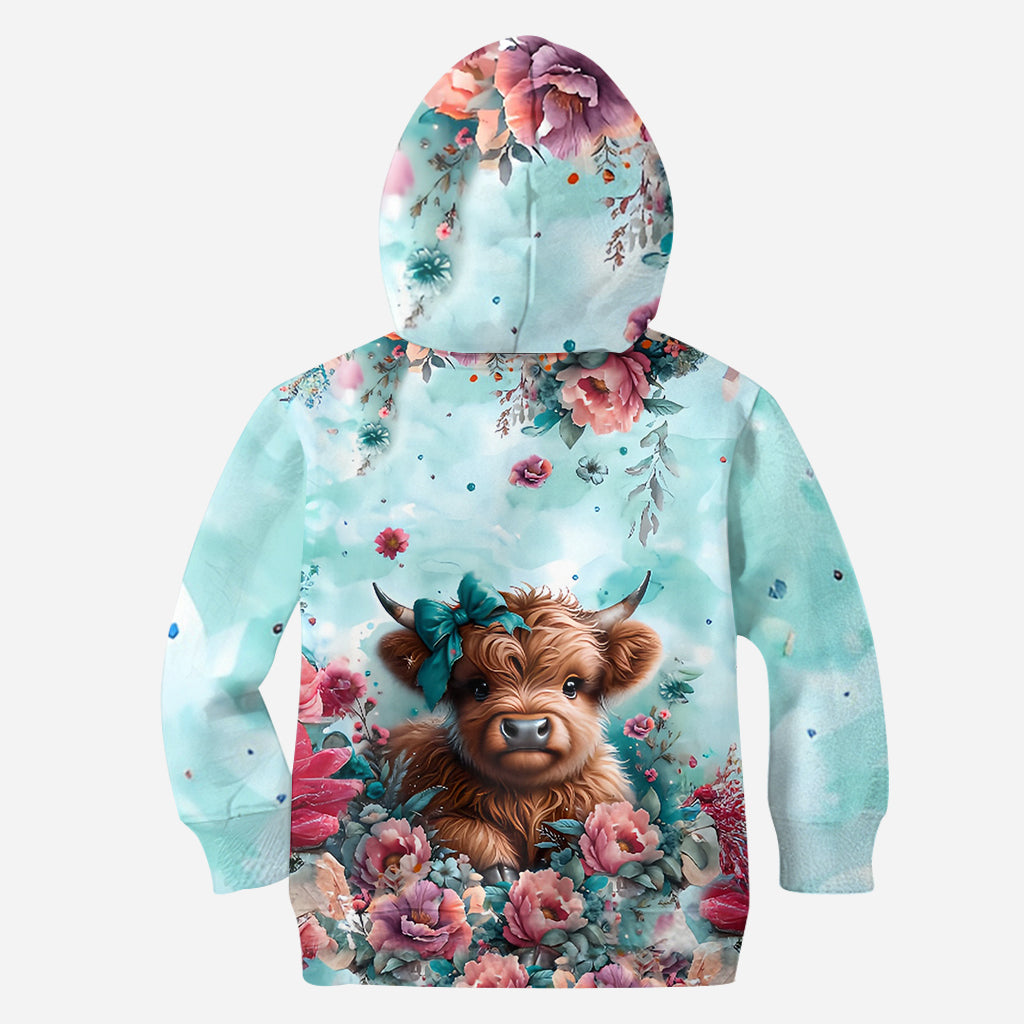 Cute Baby Cow - Personalized All Over Shirt