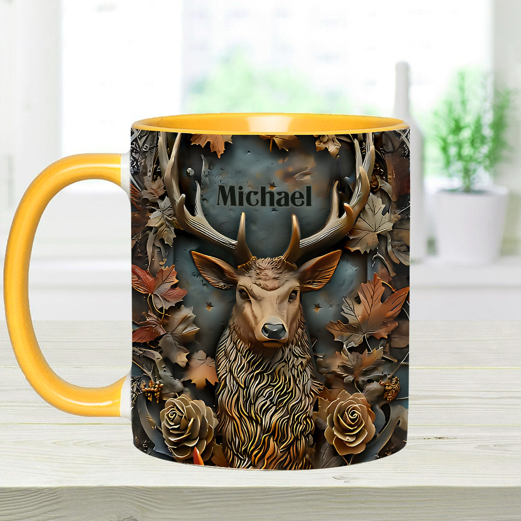 Liebe zur Jagd – Personalisierte Tasse mit Jagdmotiv