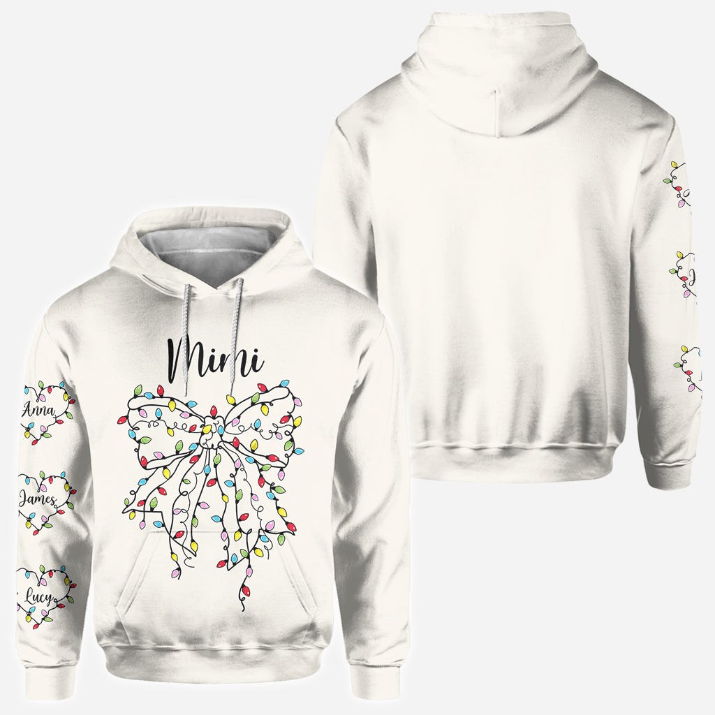 Grandma Christmas - Personalized Grandma All Over Shirt