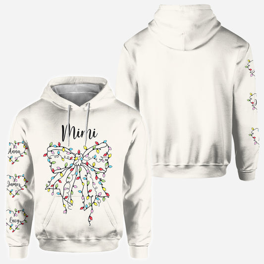 Noël de grand-mère - T-shirt personnalisé pour grand-mère