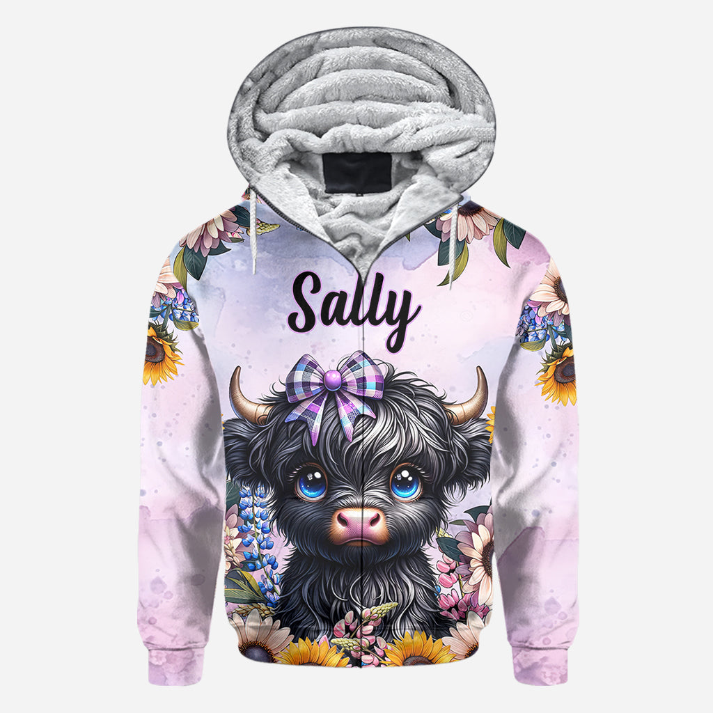 T-shirt personnalisé « Petite vache mignonne »