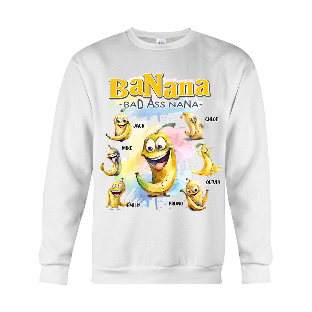 Bananen-Oma – Personalisiertes Oma-T-Shirt und Hoodie