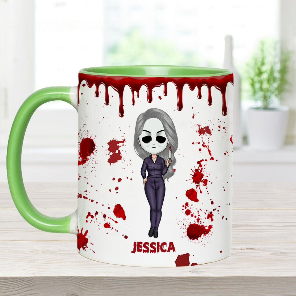 True Crime Mug - Personalized Accent Mug
