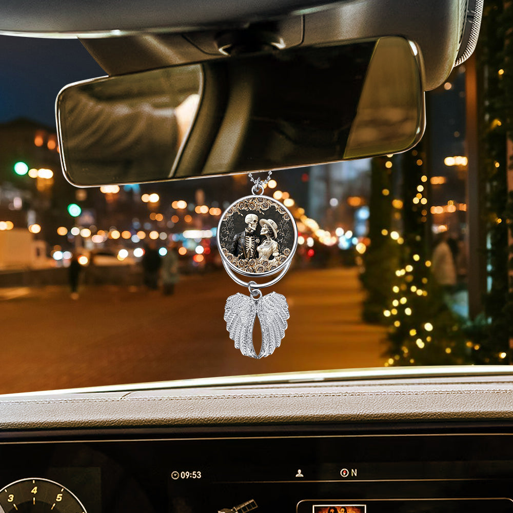 Till Death Do Us Part - Personalized Couple Wings Ornament