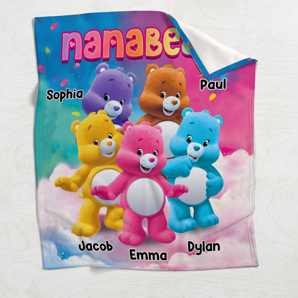 Nanabear - Personalized Grandma Blanket