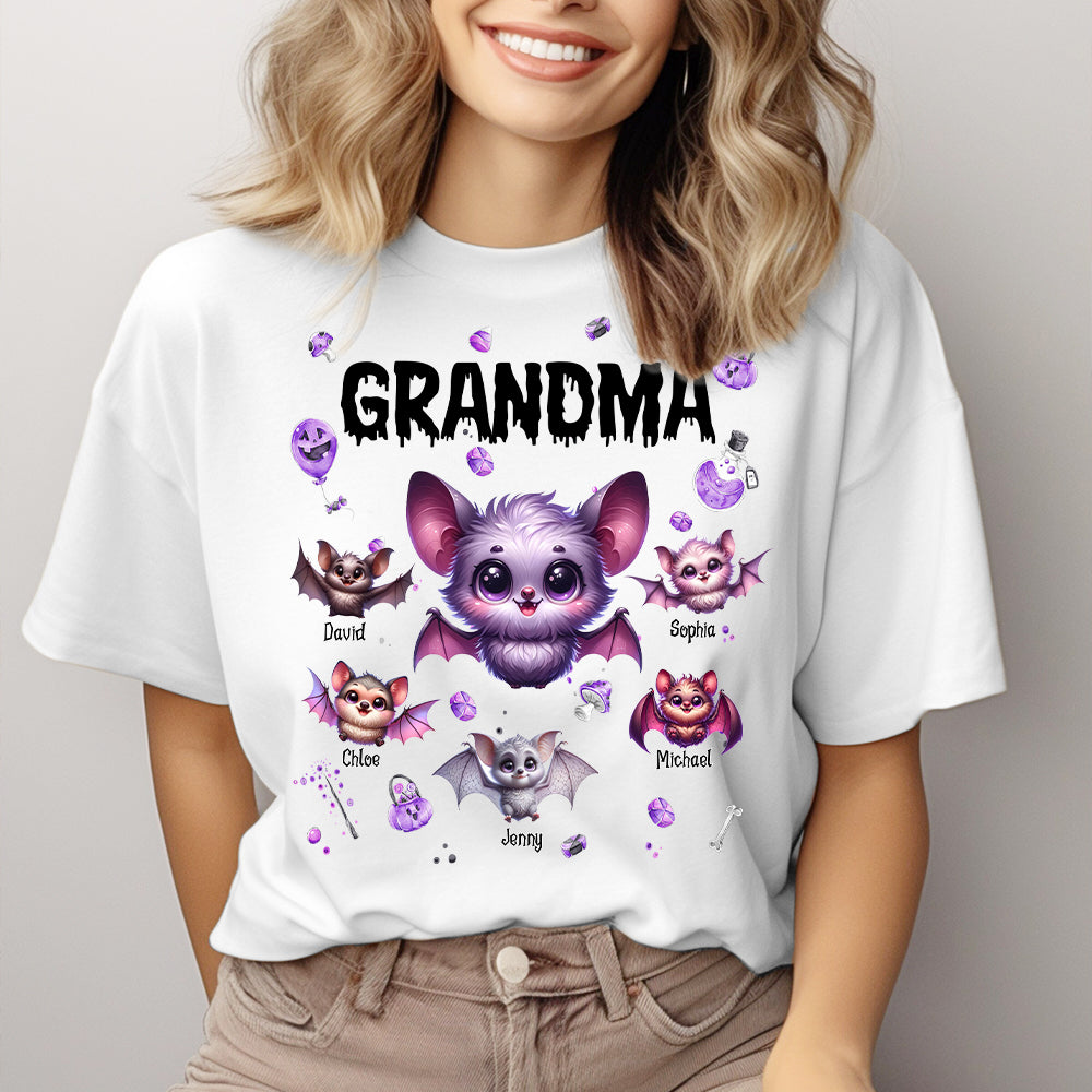 Oma der kleinen Monster – Personalisiertes Oma-T-Shirt und Hoodie