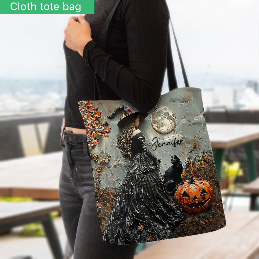 Beautiful Witch - Personalized Witch Tote Bag