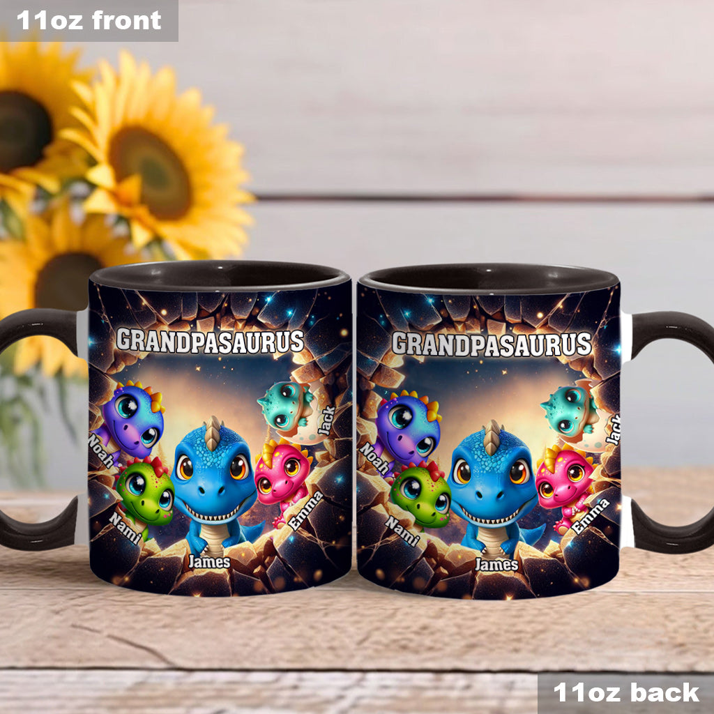 Grandpasaurus - Personalisierte Tasse mit Opa-Akzent