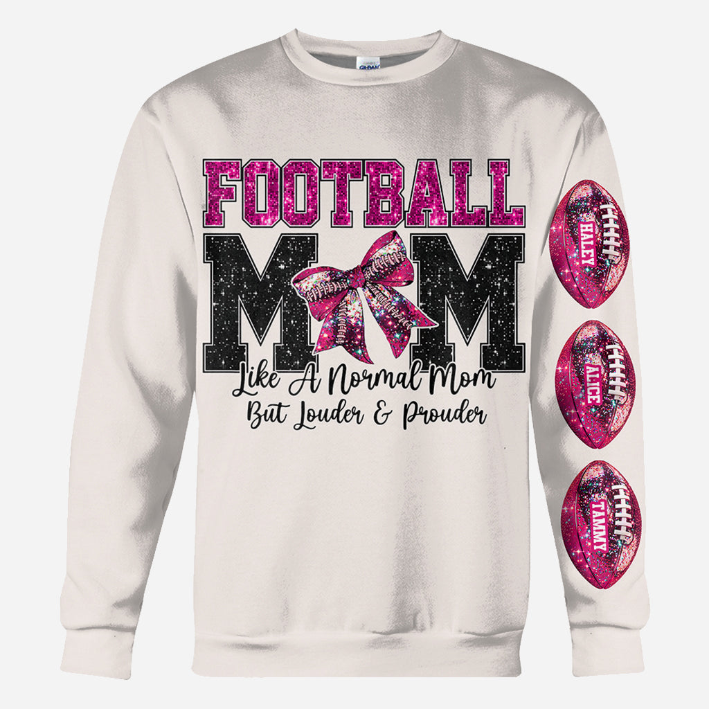 Maman de footballeur - T-shirt de football personnalisé intégral