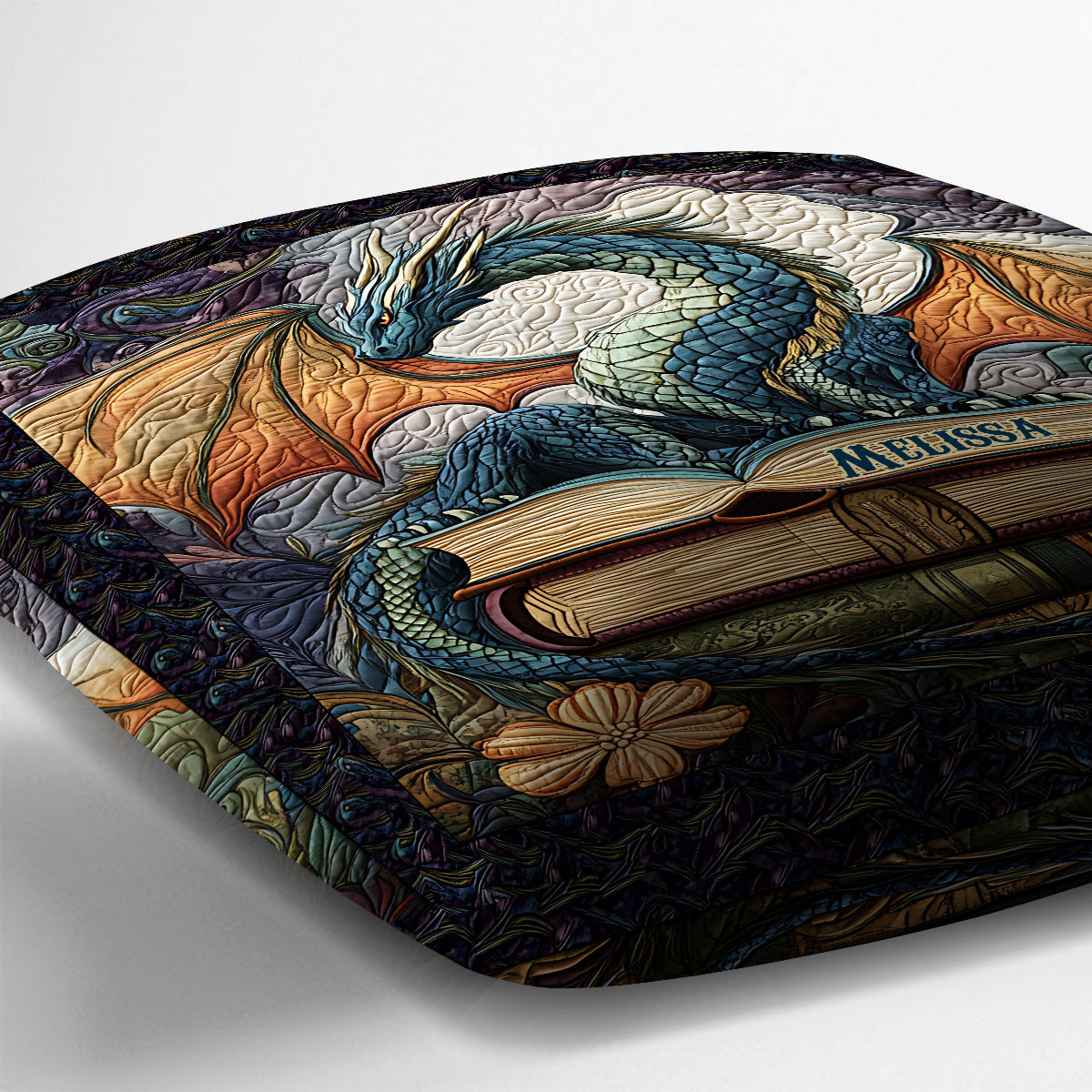 I'm Not A Book Worm I'm A Book Dragon - Personalized Book Throw Pillow