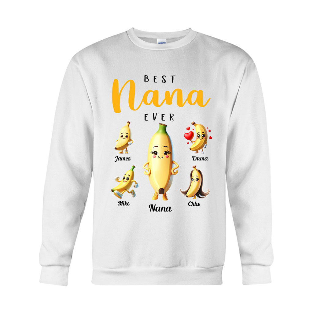 You Are The Best Nana - Personalized Grandma T-shirt And Hoodie